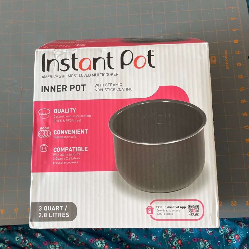 Inner Pot with Ceramic Coating Instant pot inner pot 3 QT 2.8 Litres